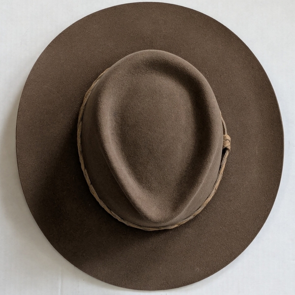 Custom Made Arizona Hatters Brown Wide Brim Hat